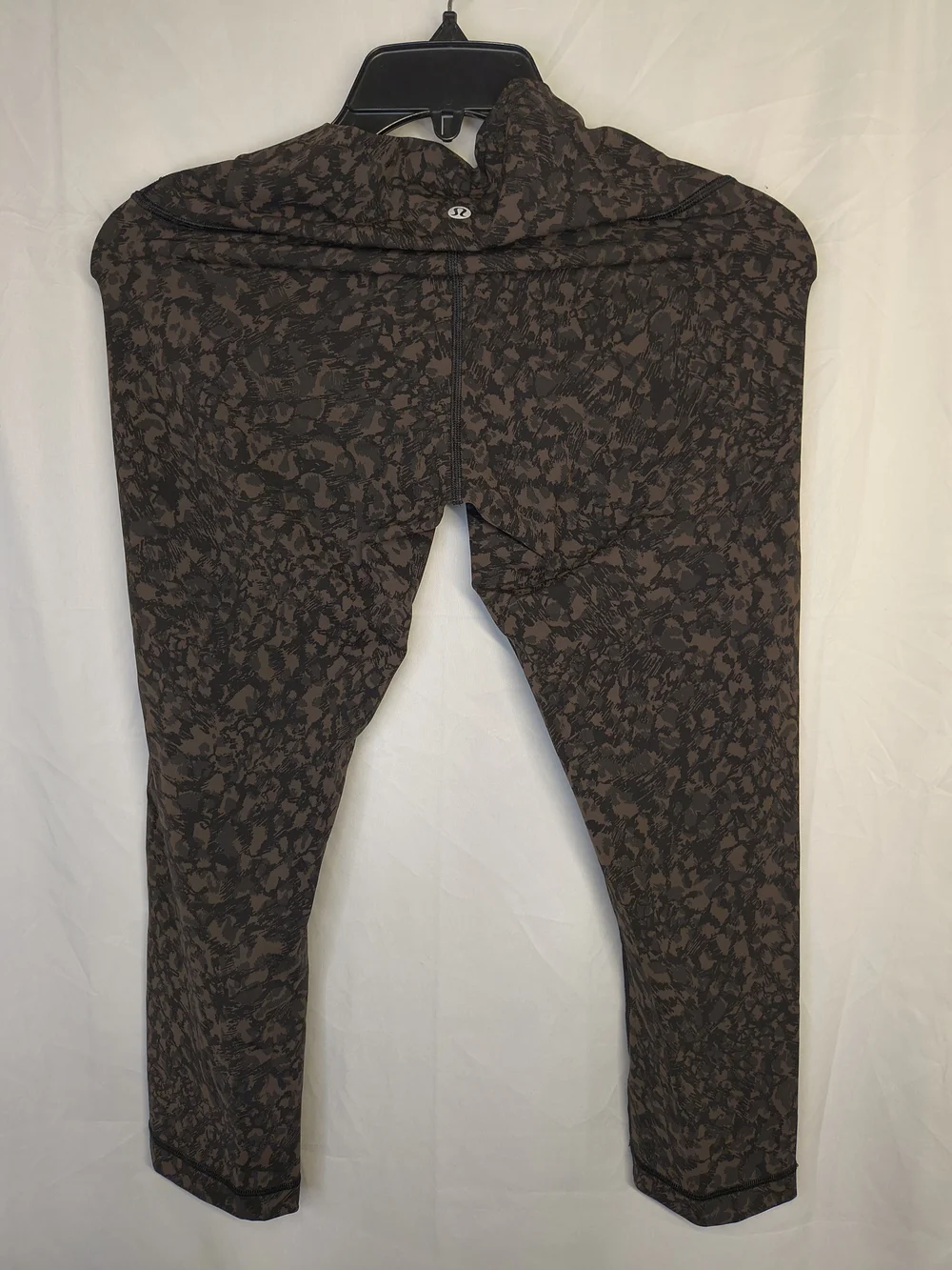 lululemon athletica Brown/Black Patterned Capris